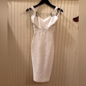 HERVE LEGER BANDAGE DRESS SZ XS